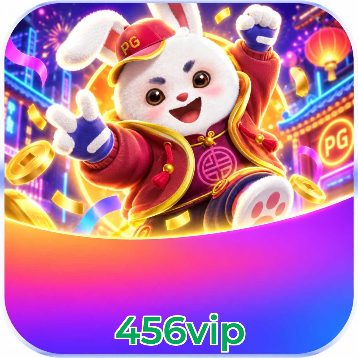 Aplicativo 456vip para Android e iOS com interface completa